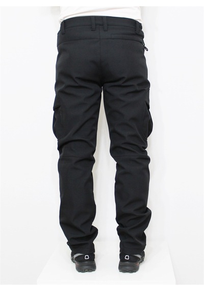 Mudwill Softshell Kargo Cepli Kışlık Erkek Pantolon-siyah 300201 Siyah