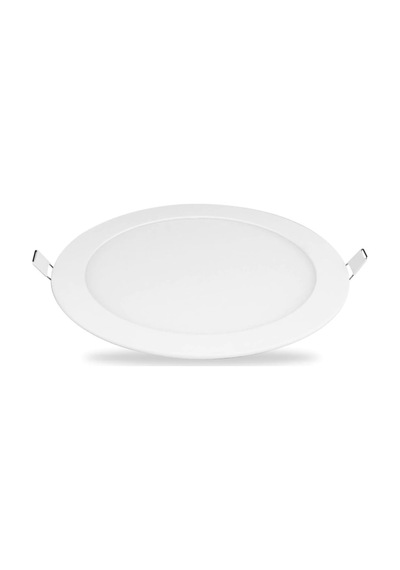 18 Watt Slim Yuvarlak Panel Led Spot Armatür Driverli - Beyaz