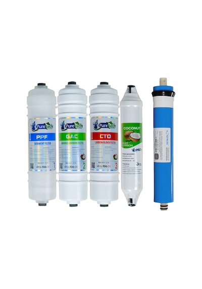 Aquames Puretech 5'li Filtre Seti Membranlı