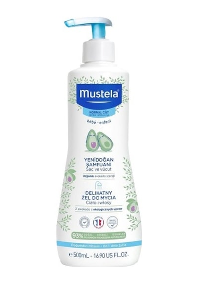 Mustela Gentle Cleansing Gel Yenidoğan Şampuan 500Ml