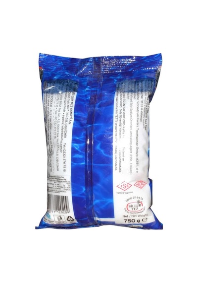 Billur Rafine İyotlu Sofra Tuzu 750 Gr 8'li Paket