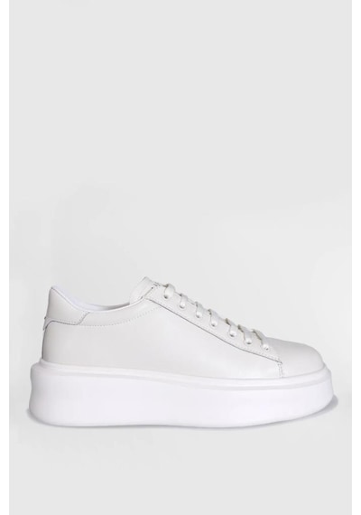 Lufian Lufıan Gage Beyaz Deri Erkek Sneaker 001