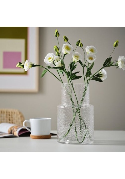 Ikea Guldspett Yapay Çiçek, Beyaz, 55 Cm, Lalegül