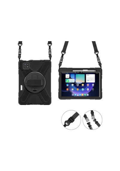 Xiaomi Uyumlu Pad 6 Defender Askılı Zırhlı Tank Case