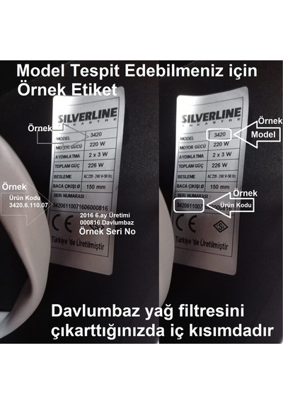 1171 1171611002 Aspiratör Bacasız Kullanım İçin Aktif Karbon Filtre