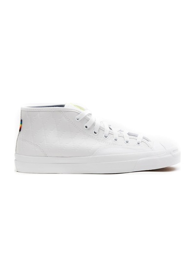 Converse Jack Purcell Pro Mıd Whıte/chambray Blue Beyaz