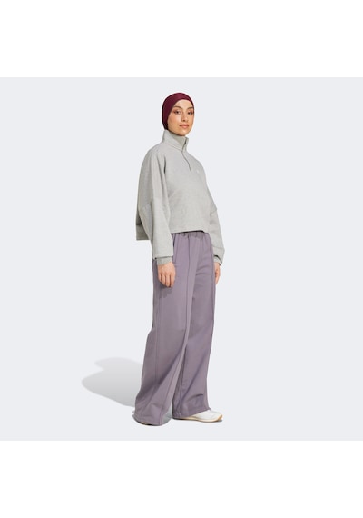 adidas Essentials Fleece Kadın Gri Sweatshirt Düz Iy9681 Gri