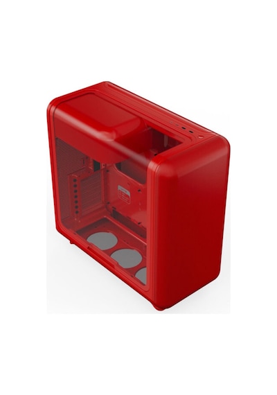 X50 Wild Cherry Temperli Cam Usb 3.2 Atx Mid Tower Gaming Kasa Cs-hyte-x50g-rr
