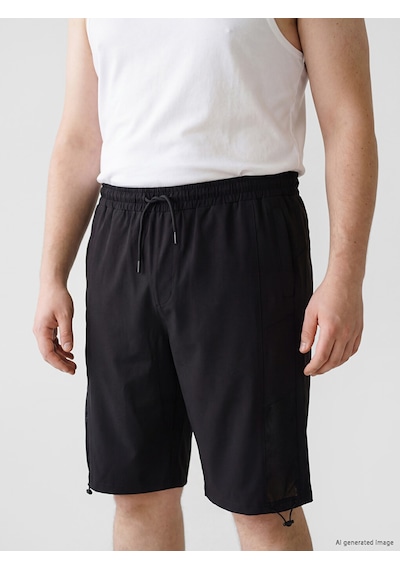 Lcw Swımwear Siyah Diz Hizası Boy Erkek Deniz Şortu