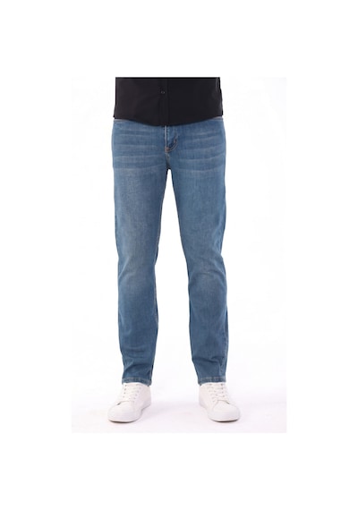 Blayn Jeans Erkek Tint Efekt Diz İzi Yapmayan Pamuklu Esnek Denim Jean Kot Pantolon Regular Kalıp