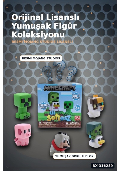 Lil Softeez Sürpriz Paket Oyuncak Figürü - 8x8x8 Cm Kutu, 1 Adet Asorti Bx-316289