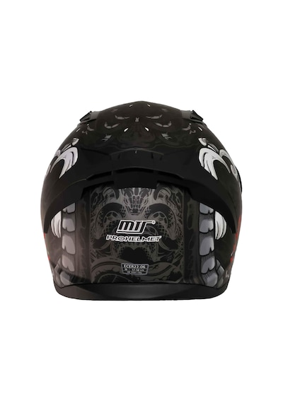 Mts Pro Helmets M-801 Snake Full Face Motosiklet Kaskı Myth Grey