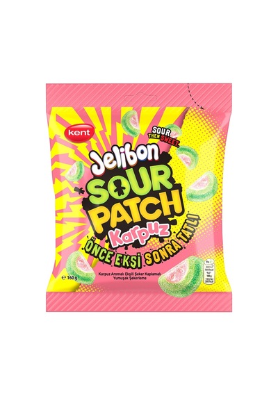 Jelibon Sourpatch Karpuz 160 G - 7 Adet Tarı