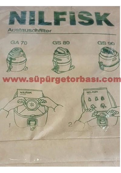 Nilfisk Ga 70 Süpürge Toz Torbası