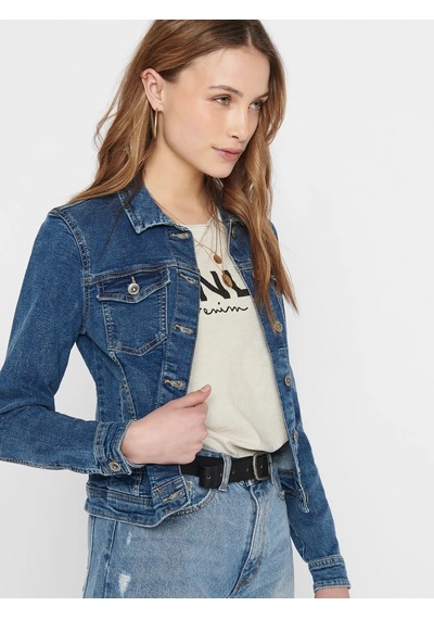 Only Onltia Mb Bex02 Noos Kadın Denim Ceket 15170682 Mavi