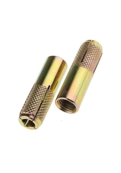 Çelik Dübel M8x30mm, Çelik Galvanizli Çakma Dübel, Duvar Montaj Ankrajı, Yapıların Sabitlenmesi Ve Yük Taşıma Diğer