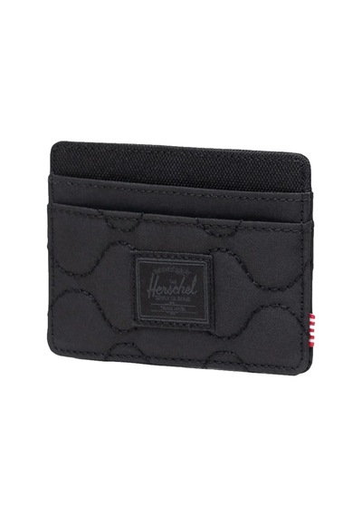 Herschel Herschel Charlie Kapitone Rfid Korumalı Kartlık Unisex Siyah Cüzdan 001