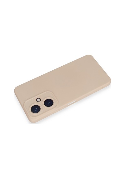 Vivo Y27 Uyumlu Kılıf Nano İçi Kadife Silikon - Pudra
