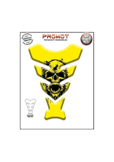 Universal Motosiklet Tank Pad 3d Sticker 0290 Diğer