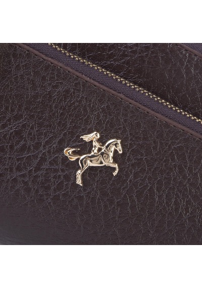 Nas Bag Kadın Çapraz Ve Clutch Çanta Bilek Ve Çapraz Askılı 24x15 Cm Kahve Victoria