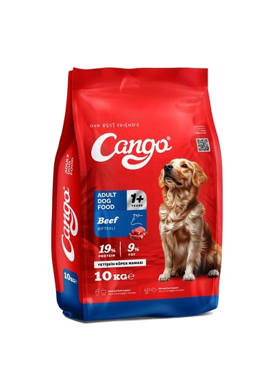 Cango Yetişkin Köpek Maması Etli Biftekli 10 Kg 2 Li 20 Kg