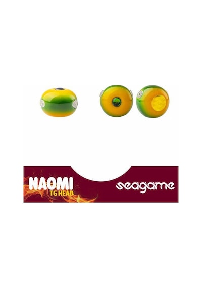 Seagame Naomı Tg Head 60g Tai Ruber Slider 219 Orange Stripe White
