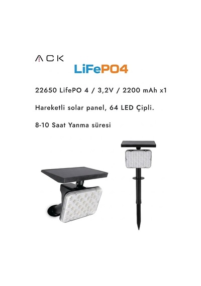 Solar Kazıklı Çim Armatür Beyaz Işık 6500k Ip65 10w Beyaz - 942391124 Beyaz