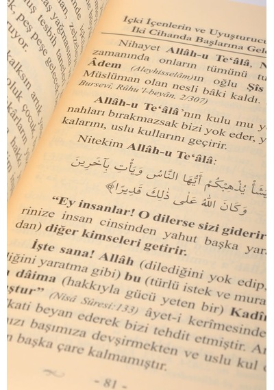 Içki Uyuşturucu Kullananların Iki Cihanda Başlarına Gelecek Belal
