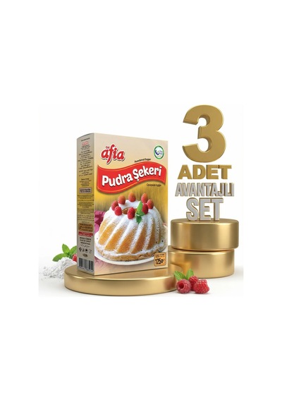 Afia Pudra Şekeri 3x125 Gr