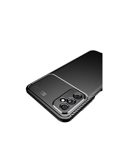 Samsung Galaxy Uyumlu M52 Kilif Lens Karbon Tasarim Negro Silikon Kapak 484823350