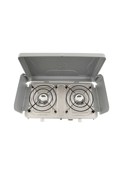 Outwell Merapi Pro Stove İkili Kamp & Karavan Ocağı Gri