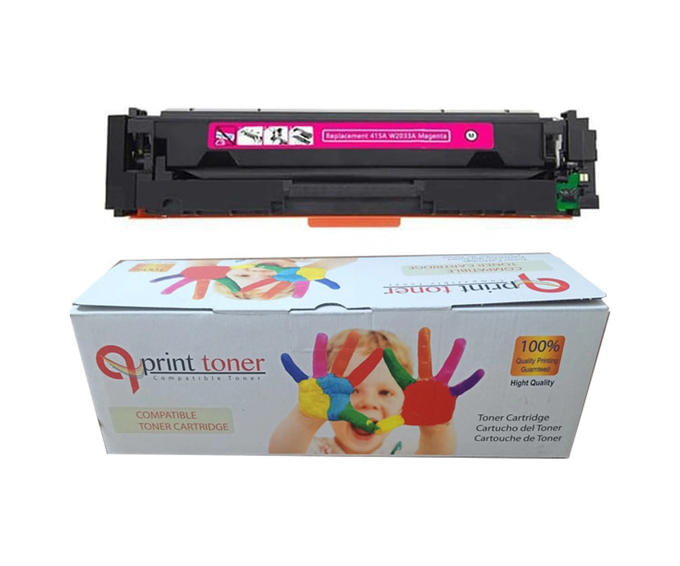 Qprint Hp W2033x Cf415x Uyumlu Toner Kırmızı Yüksek Kapasite Çipli Toner 6000 Sayfa