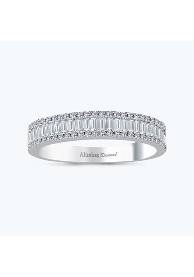 Altınbaş Pırlanta Yarımtur Yüzük Ins217.-14k