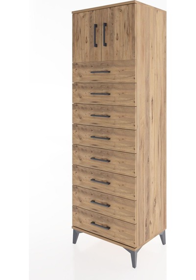 Hyperion Dolap Tek Raflı 8 Çekmeceli 2 Kapaklı 60x44x182 Çam-çam Atlas Çam Hyperion Dolap Tek Raflı 8 Çekmeceli 2 Kapaklı 60x44x182 Çam-çam Atlas Çam
