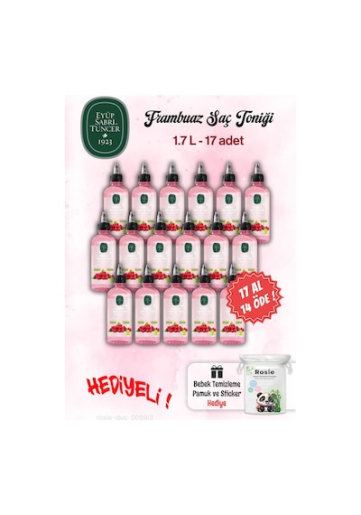 Eyüp Sabri Tuncer 17 Al 14 Öde Sirke Frambuaz Tonik 100 Ml Ve Rosie
