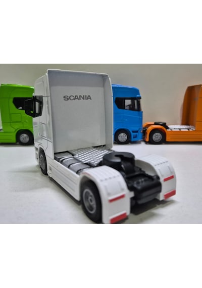 Diecast Model Araç 12 Cm Scania V8 R730 Metal Çekici Oyuncak Tır