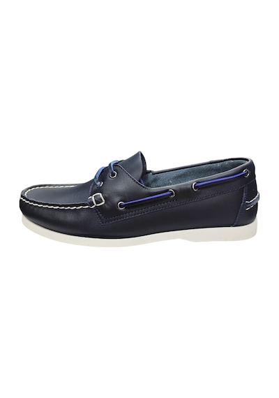 King Paolo King Shoes Lacivert Tımbırlant Ayakkabı