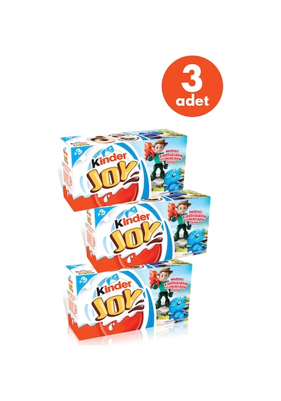Joy Yumurta Çikolata Erkekler 20 Gr 3'lü - 3 Adet