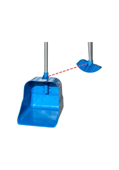 Mastermop Metal Saplı Endüstriyel Çöpçü Faraşı 12'li