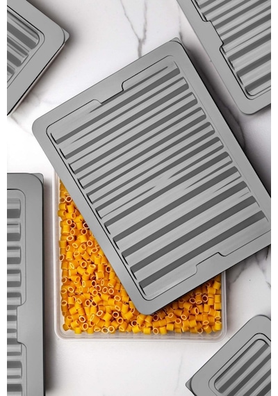 Nandy Home Freshbox Saklama Kabı Gri 2'li Gri