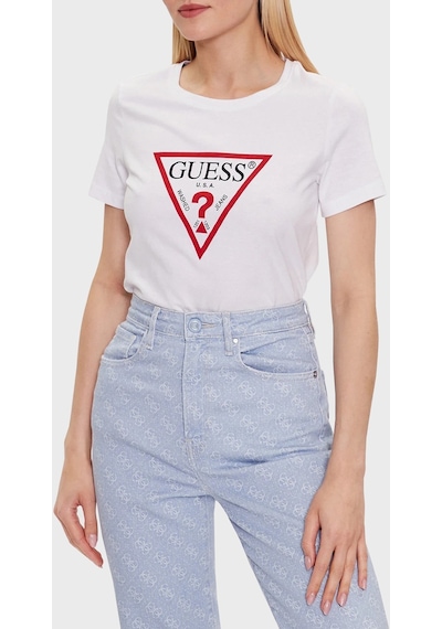 Guess Bayan T Shirt W1yı1bı3z14 G011 Beyaz