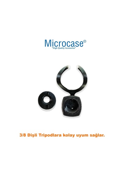Microcase 180 Derece Ayarlanabilir Universal Mikrofon Tutucu Parça Al4621