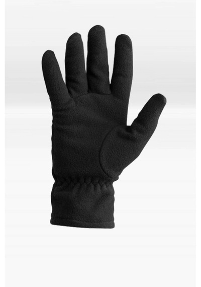 Külah Erkek Kar Maskesi + Polar Eldiven Kışlık Set-Siyah-Standart