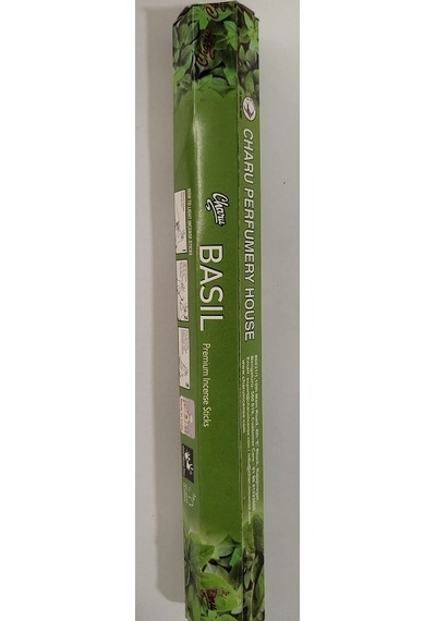 Charu Basil Fesleğen Kokulu Tütsü 20 Stick