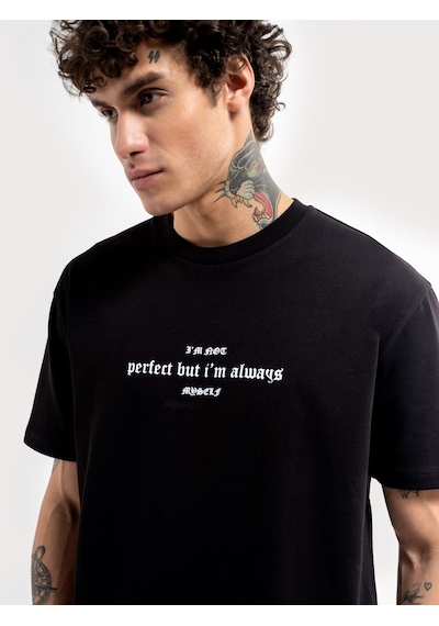 LOFT Loose Fit Erkek Tshirt K.kol Lf2035370 Q1.v1 Siyah
