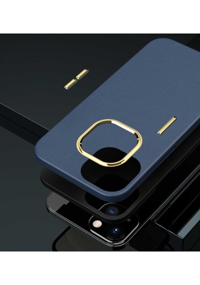 Apple Uyumlu iPhone 13 Mini Kılıf Deri Natura Kapak
