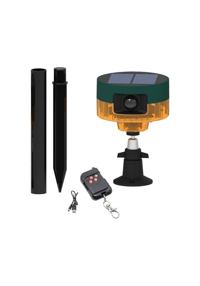 Powermaster Pm-26947 Dc 5v Sesli Hayvan Kovucu Solar Alarm Cihazı