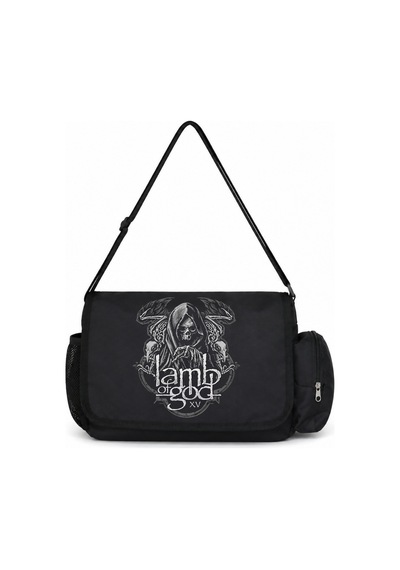 Sevbano Lamb Of God Rock Metal Müzik Grubu Baskılı Unisex Okul,spor, Ofis Siyah