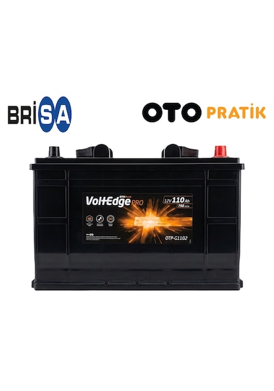 Otopratik Voltedge 12 V 110 Ah 750 A En Akü-2026