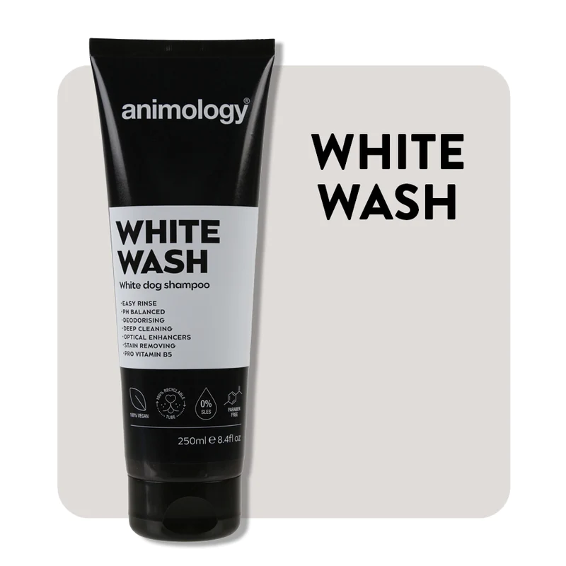 White Wash Beyaz Tüylü Köpek Şampuanı 250 Ml